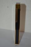 Vintage Colibri Black Gold Butane Table Lighter