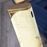 Vintage Calibri Peacock Lighter with Case