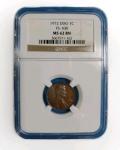1972 Lincoln Cent DDO FS-108 NGC MS62 BN