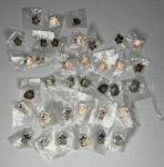 Set of 36 Unique RCMP Pins Collection