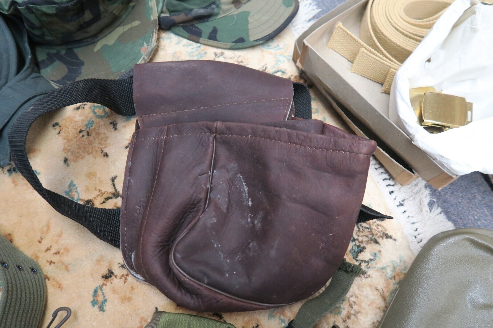 25+ Military Canteen Belt Pouches & Camouflaged Caps
