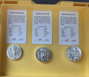 2014 2oz 100g 5oz scottsdale Stacker First Release coa # 469