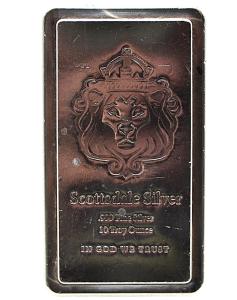 SCOTTSDALE SILVER STACKABLE 10OZ BAR