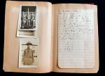 1918 WWI Military Journal and Photo Scrapbook