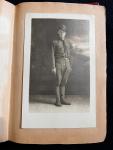 1918 WWI Military Journal and Photo Scrapbook