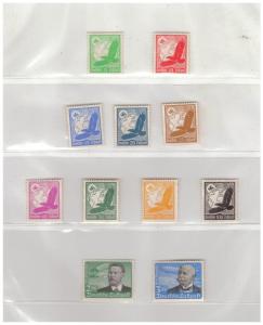 Germany Eagle and Globe F. Von Zeppelin Set