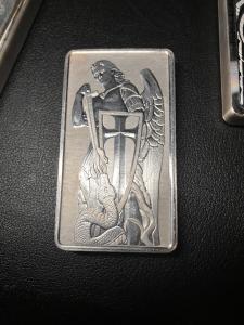 10oz Silver Archangel Michael by Scottsdale