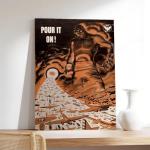 Kroey WWII Pour It On! Vintage Canvas Art
