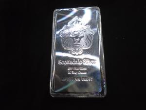 Scottsdale Mint 10 oz Silver Stacker Bar