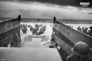 D-Day Normandy Invasion WWII Laminated Poster 36x24