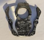 Camouflage Double Blade Stainless Steel Cigar Cutter