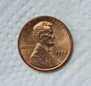 1974 Lincoln Penny Without Mint Mark