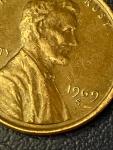 1969-S Lincoln Memorial Penny Double Die Obverse