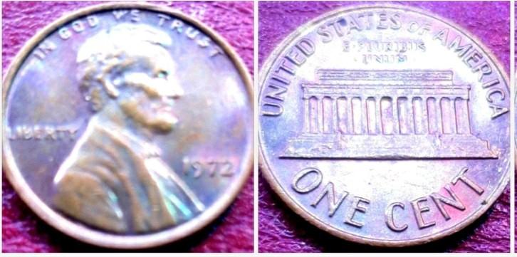 1972 DDO Lincoln Cent - Rare Collectible Coin