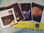 NASA Mars Observer Mission Collectibles: Booklets, Pins, Decal