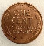 1955-P Lincoln Wheat Penny with Errors