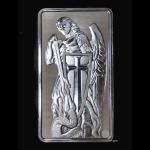 Archangel Michael Silver Bullion Bar 10 oz
