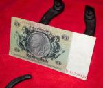 1933 Germany 50 Mark Banknote WWII Memorabilia