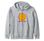 WW2 Japanese Peace Symbol Zip Hoodie
