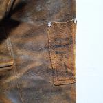 WW2 1940s Leather Welders Jacket - Vintage Memorabilia