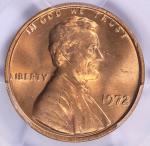 1972 Lincoln Memorial Cent PCGS DDO FS-105 MS66