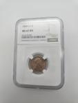 1969-S Lincoln Memorial Cent DDR NGC MS 65