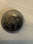 Canada 1873-1973 RCMP Centennial Quarter Coin