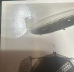 1936 Hindenburg LZ129 First Flight Postcard