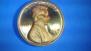 1969S Proof Lincoln Cent FS-101 DDO#02 Variety