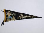 1950s Montreal RCMP Mounties Always Get Their Man Pennant