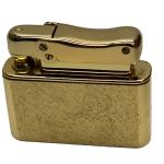 Colibri Gold Tone Pocket Lighter with Engraved Design