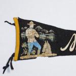 1950s Montreal RCMP Mounties Always Get Their Man Pennant