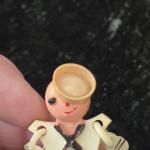 Vintage Sailor Figure Pin Brooch WWII Navy Collectible