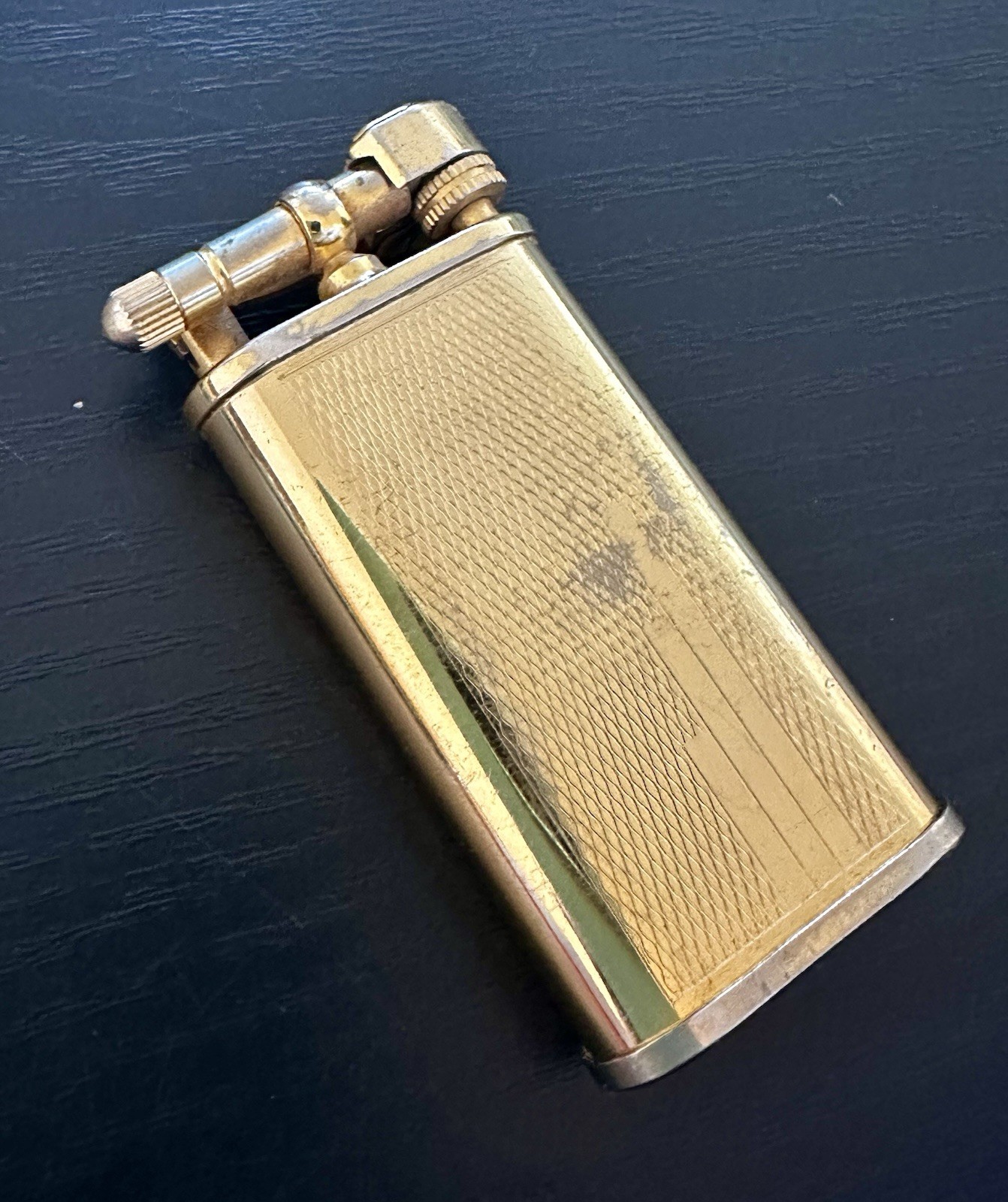 Colibri Japan Gold Tone Gas Lighter - Vintage
