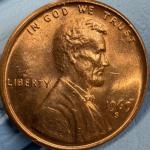 1969-S Double Die Error Lincoln Memorial Cent