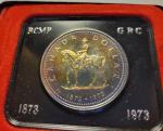 1973 Canada RCMP Mountie Silver Dollar Coin