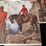 13 Arnold Friberg RCMP Collectible Prints