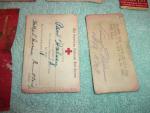 WW2 Memorabilia Papers, Cards, and Belt Buckle Set
