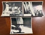 Apollo 11 Lunar Activities Black and White Cards