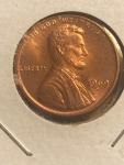 1969 DDO Lincoln Memorial Penny Error Coin