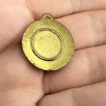 Dwight D. Eisenhower WWII Brass Pendant 1”