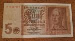 WW2 German 5 Mark Banknote - 1942 Collectible