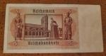 WW2 German 5 Mark Banknote - 1942 Collectible