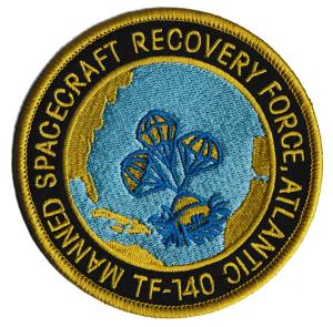 NASA Navy Spacecraft Recovery Force Patch TF-140