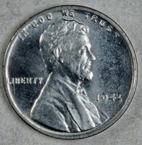 1943-P Lincoln Steel Cent - WWII Emergency Issue