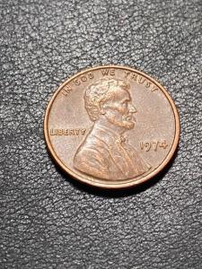 1974 Vintage Penny No Mint Mark