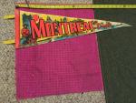 Montreal RCMP Mounty Vintage Pennant Collectible