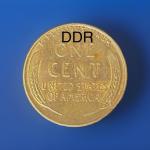 1955 Lincoln Wheat Cent Doubled Die Coin