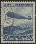 Germany WWII Hindenburg & Graf Zeppelin Stamp Set