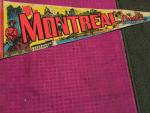 Montreal RCMP Mounty Vintage Pennant Collectible